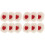 12Pcs DIY Wool Felt Ear Decorations Multi Color for Headdress Making 3