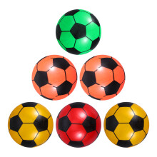 12Pcs Assorted Color Inflatable Soccer Balls Mini Toys for Kids