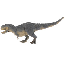 2Pcs Wear-Resistant Dark Grey Dinosaur Figurines Educational Kids Toys