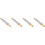 4Pcs Smooth Surface Rolling Pins for Baking Pastry Dough and Dumplings 6