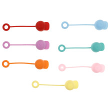 28Pcs Silicone Straw Cover Spill-Proof Tips Multi Color for Tumblers