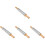 4Pcs Smooth Surface Rolling Pins for Baking Pastry Dough and Dumplings 4