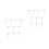 20Pcs Cake Flower Decorating Nails Silver Stainless Steel Baking Tools 5