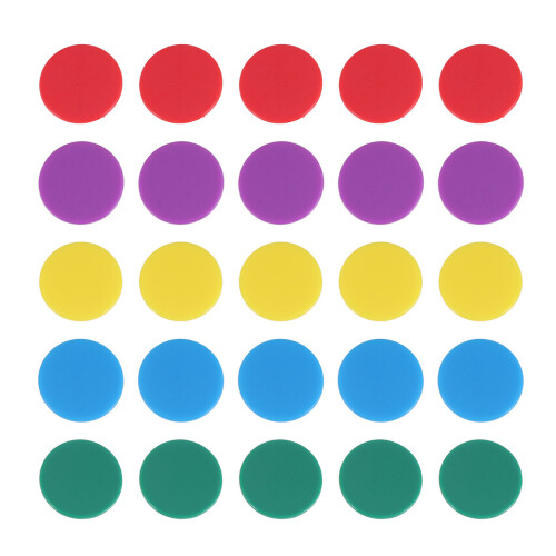 300Pcs Assorted Plastic Counting Chips Markers for Learning and