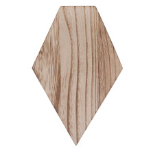 Space-Saving Wooden Wall Planter Vase for Living Room and Bathroom