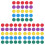 300Pcs Assorted Plastic Counting Chips Markers for Learning and 2