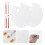 16Pcs Durable Acrylic Palettes Transparent with Assorted Color Brushes 10