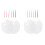 16Pcs Durable Acrylic Palettes Transparent with Assorted Color Brushes 2