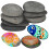 50Pcs Grey Multipurpose Painting Stones Smooth Rocks for 9