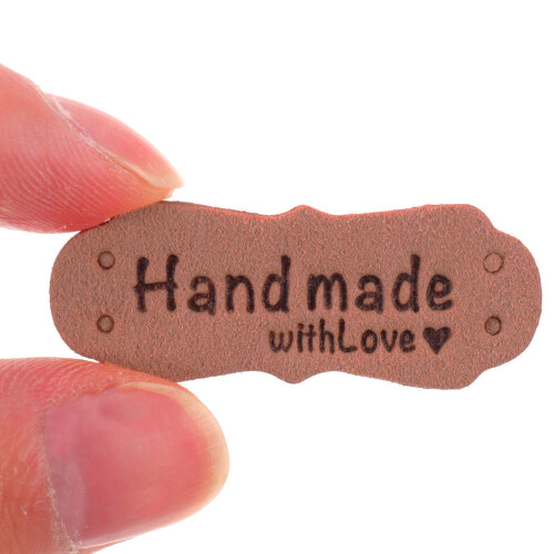 100Pcs DIY Handmade Crochet Tags Sewing Labels for Craft Items 2
