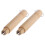 10Pcs Light Yellow Wooden Pan Handles Replacement Set for Kitchen Pots 1
