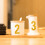 5Sets Waterproof Golden Reflective Mailbox Number Stickers Easy to Use 4
