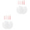 16Pcs Durable Acrylic Palettes Transparent with Assorted Color Brushes 3