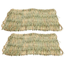 10Pcs Breathable Green Nesting Box Liners Straw Mats for Chicken Cages