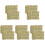 10Pcs Breathable Green Nesting Box Liners Straw Mats for Chicken Cages 4