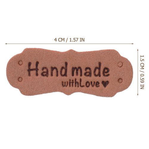 100Pcs DIY Handmade Crochet Tags Sewing Labels for Craft Items 1