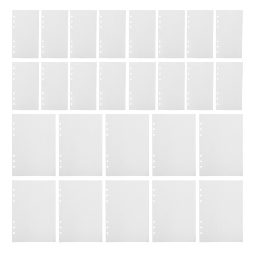 80Pcs A6 Double Sided Release Paper Sheets for Vinyl Sticker Organizer
