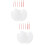 16Pcs Durable Acrylic Palettes Transparent with Assorted Color Brushes 7