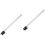 2Pcs Stainless Steel Steamer Rack Rod for Clothes Adjustable Height 6