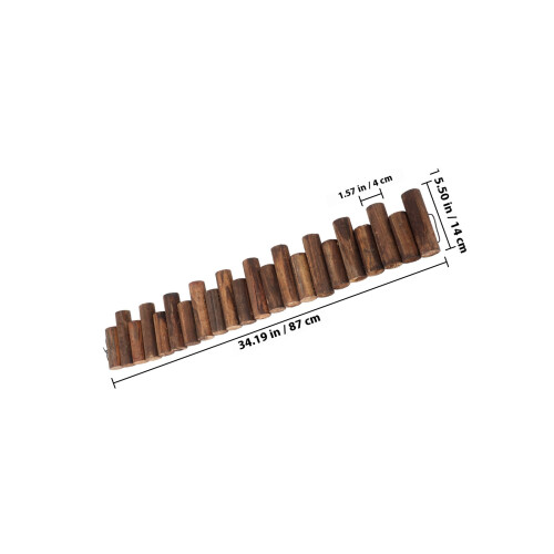 Bois Résistante Bordure Pelouse Extérieur 1