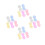 80Pcs Assorted Lens Carrying Case Lightweight Lens Holder 10