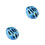 2Pcs Blue Kids Scooter Durable Safety Gear for Rollers 8