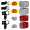 3Sets Reflectorset Voor Front- En Achterlicht Duurzaam Plastic 2