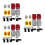 3Sets Reflectorset Voor Front- En Achterlicht Duurzaam Plastic 4