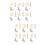 40Sets Silver Doll Making -Like Plush Toy Movements 7