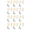40Sets Silver Doll Making -Like Plush Toy Movements 5