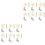 40Sets Silver Doll Making -Like Plush Toy Movements 3