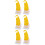 6Pcs Multi Silicone Pan Cleaning Brush Ergonomic Handle Set 7