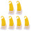 6Pcs Multi Silicone Pan Cleaning Brush Ergonomic Handle Set 2