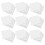 2000Pcs Silver Aluminum Foil Candy Wrappers for Chocolate Packaging 1