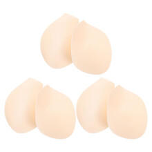 30Pcs 3D Sponge Bulge Pads for Men Swim Briefs Beige Underwear Support