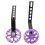 3Pairs Quick-Install Stabilizers for Kids Purple Durable 1