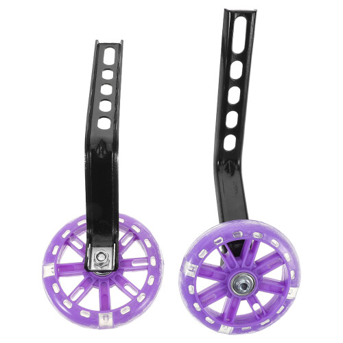 3Pairs Quick-Install Stabilizers for Kids Purple Durable