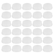 200Pcs Soft Silicone Flute Plugs Open Hole Key Covers for Flute Repair
