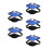 10St Fitness Microfoonriem Neopreen Multi Met Verstelbare Tailleband 4