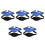 10St Fitness Microfoonriem Neopreen Multi Met Verstelbare Tailleband 8