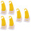 6Pcs Multi Silicone Pan Cleaning Brush Ergonomic Handle Set 6