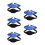 10St Fitness Microfoonriem Neopreen Multi Met Verstelbare Tailleband 6