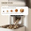 PawHut PawHut Automatic Cat Feeder Programmable with Timer, 10s Voice Recorder 5