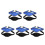 10St Fitness Microfoonriem Neopreen Multi Met Verstelbare Tailleband 10