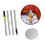 Drywall Pole Sander 9 inch Radial with Extension Pole with Light Wall 1