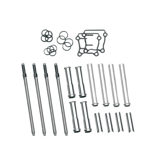 Adjustable Pushrod Set with Covers 93-5095 for Twin cam