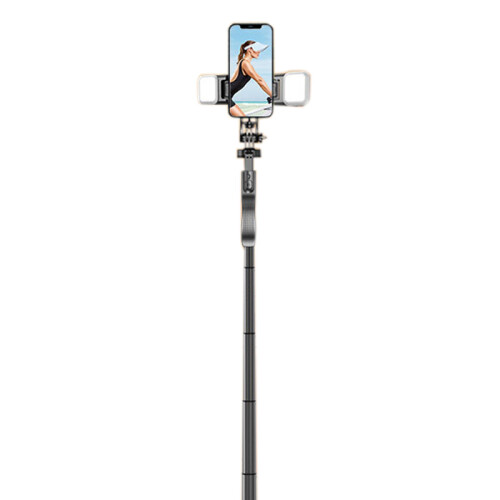L16D Kugelkopf-Selfie-Stick mit Doppelaufhelllicht