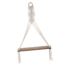Macrame Tapestry Floating Shelves Wall Hanging Shelf Hanger for Headbo