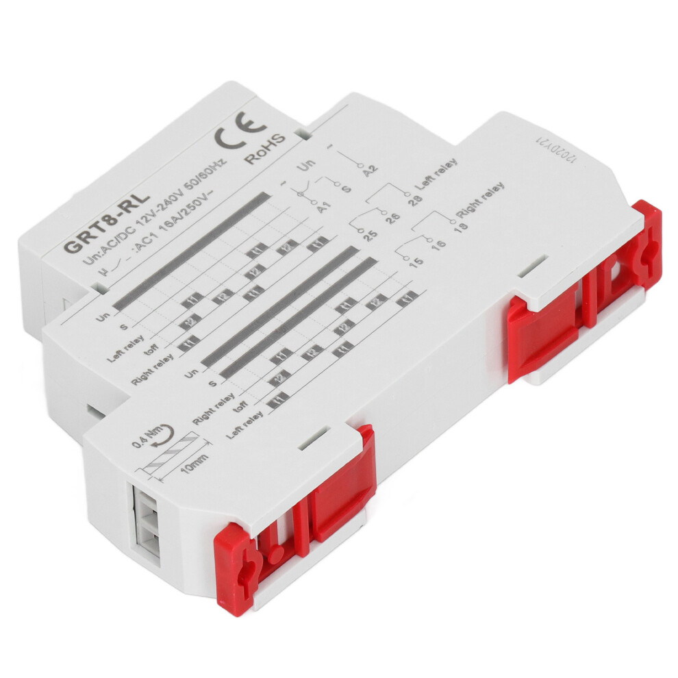 Alternate Circulation Time Relay Ac/Dc 12V-240V 0.1S-10D Led 8461374506932