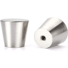 Gałki do Mebli Zestaw 15 Sztuk Uchwyty do Szafek Aluminiowe Srebrne